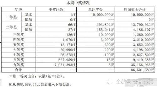3月2日大乐透开奖号码,惊喜连连，幸运之门再次开启